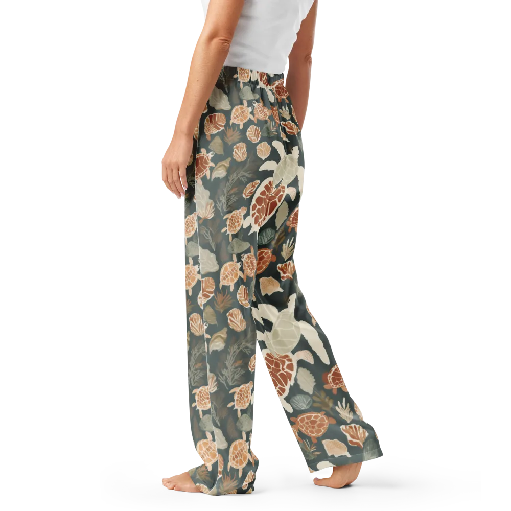 Reef Roaming on Women's Pajama Pants — Left