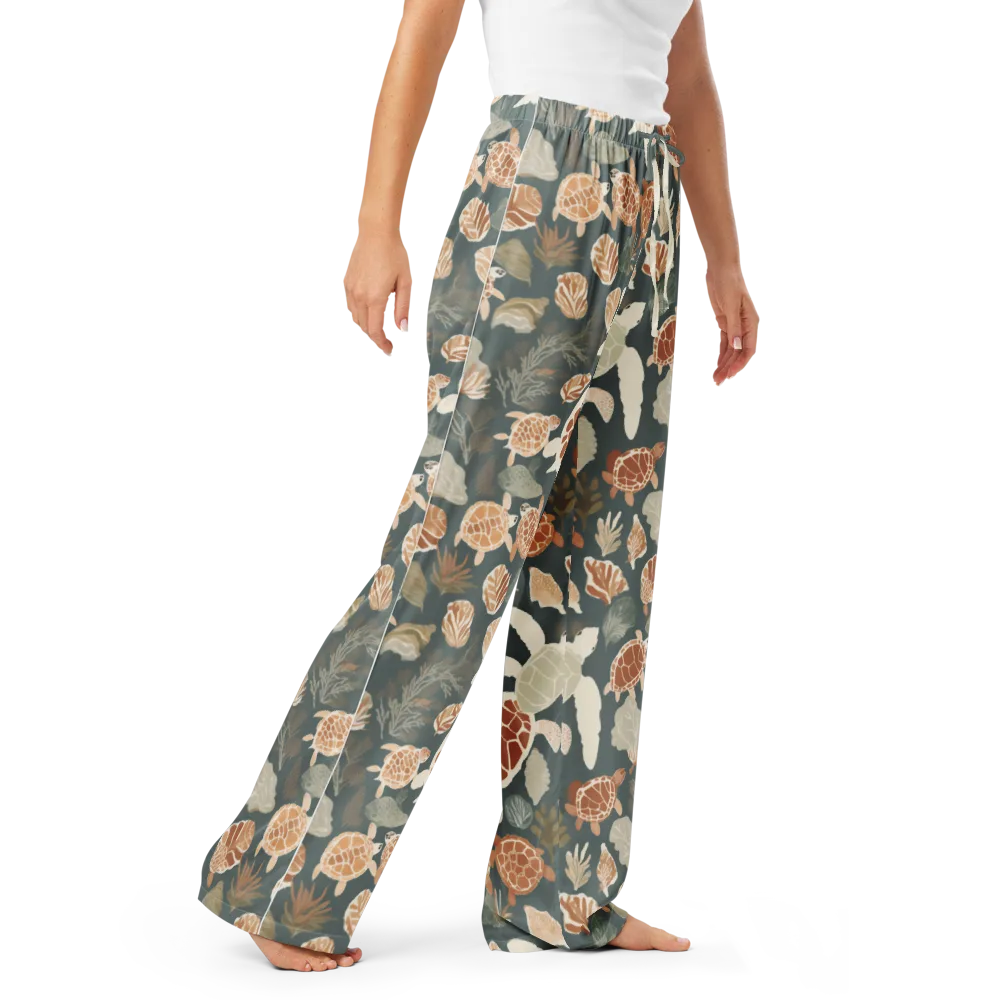 Reef Roaming on Women's Pajama Pants — Right Front