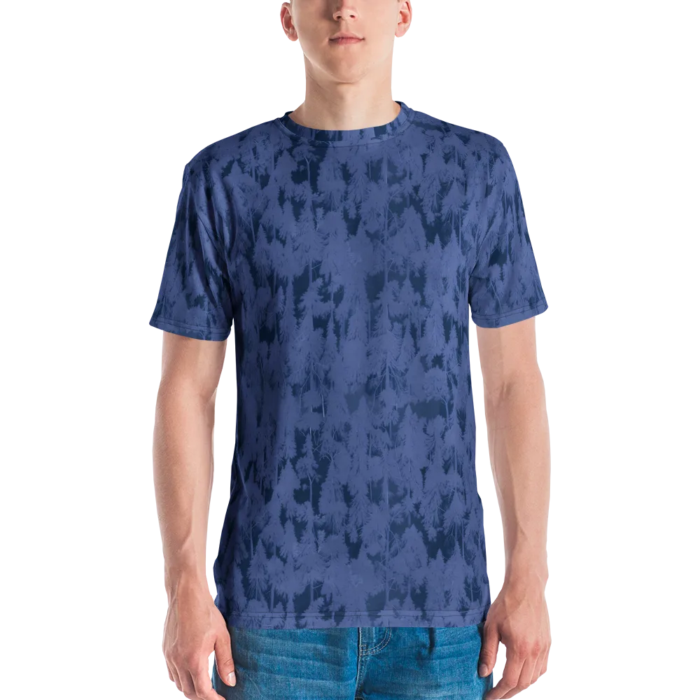 Midnight Fir on Men's Crew Neck T-Shirt — Front