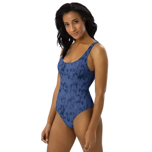 Midnight Fir on a One-Piece Swimsuit