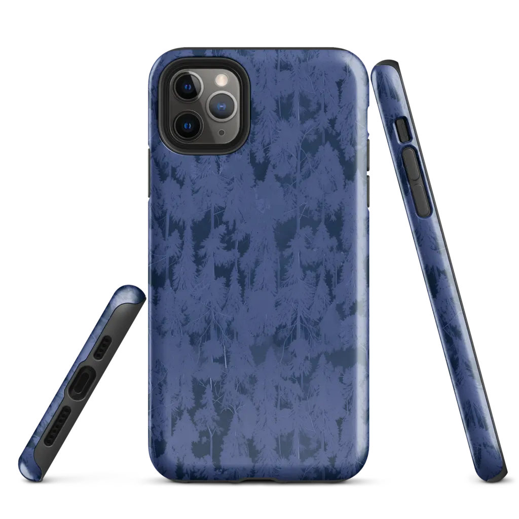 Midnight Fir on Tough Case for iPhone® — Front