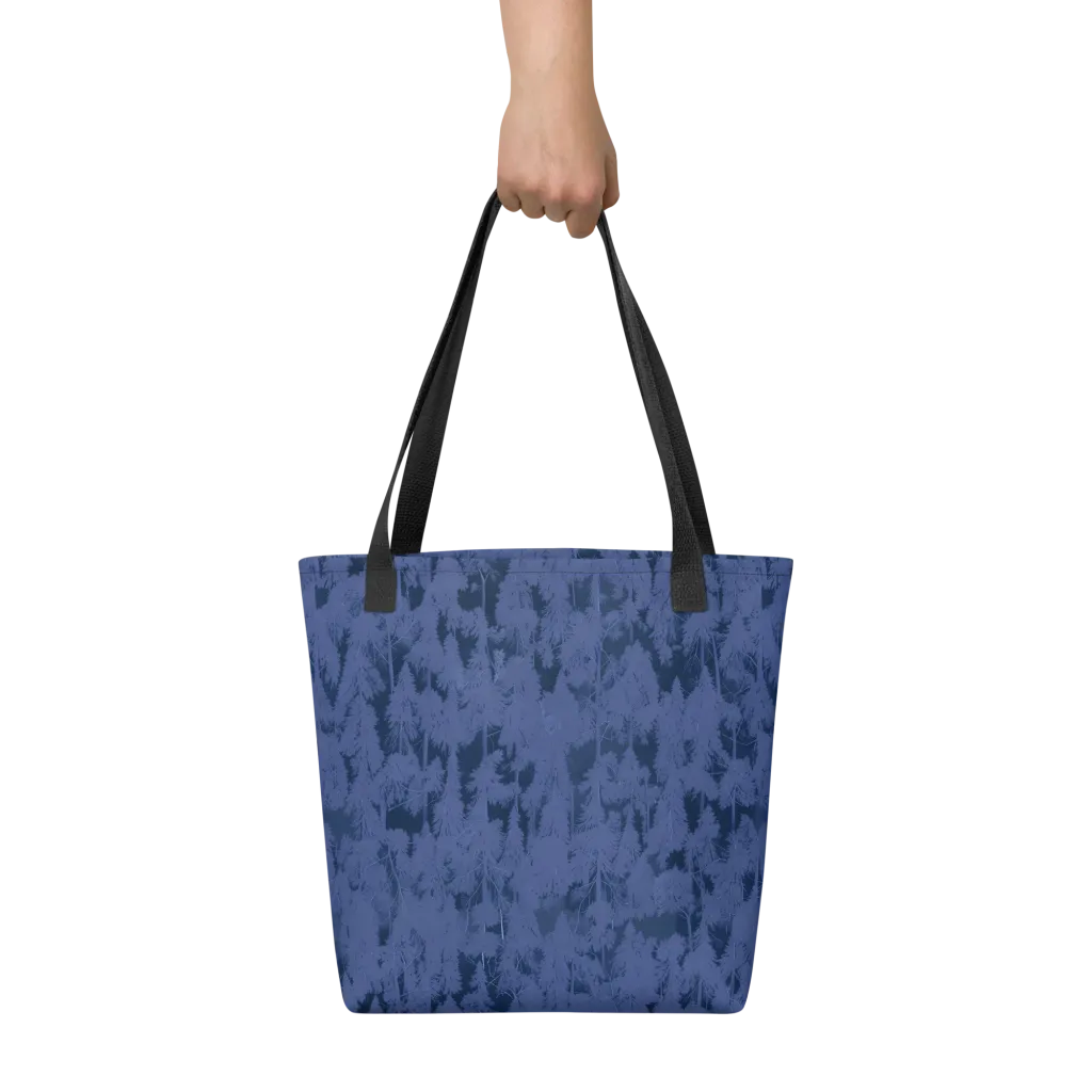 Midnight Fir on Tote Bag — Front