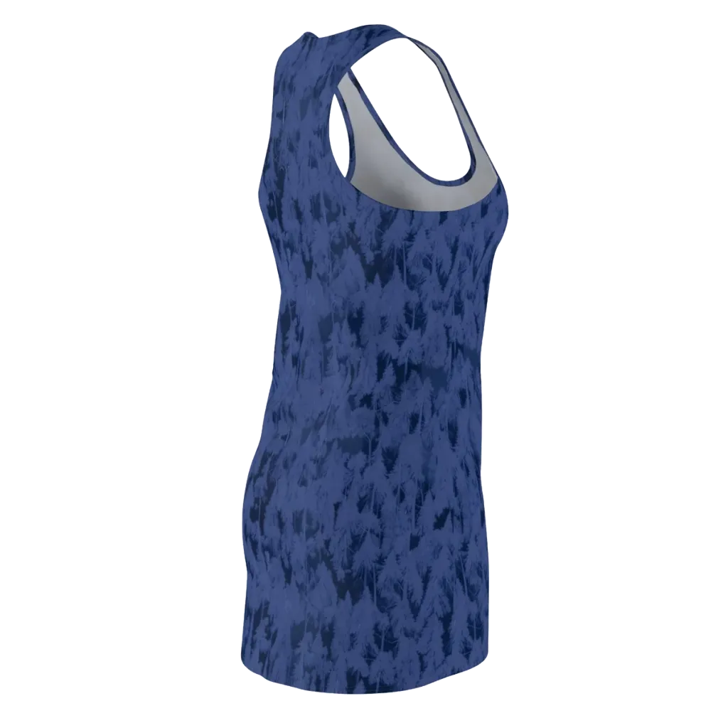 Midnight Fir on Racerback Dress — Back Side