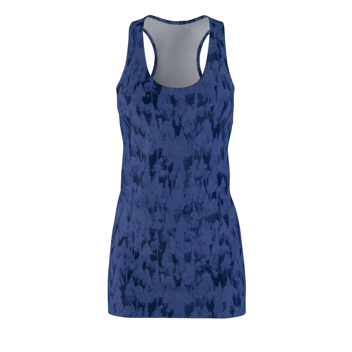 Midnight Fir on Racerback Dress — Front