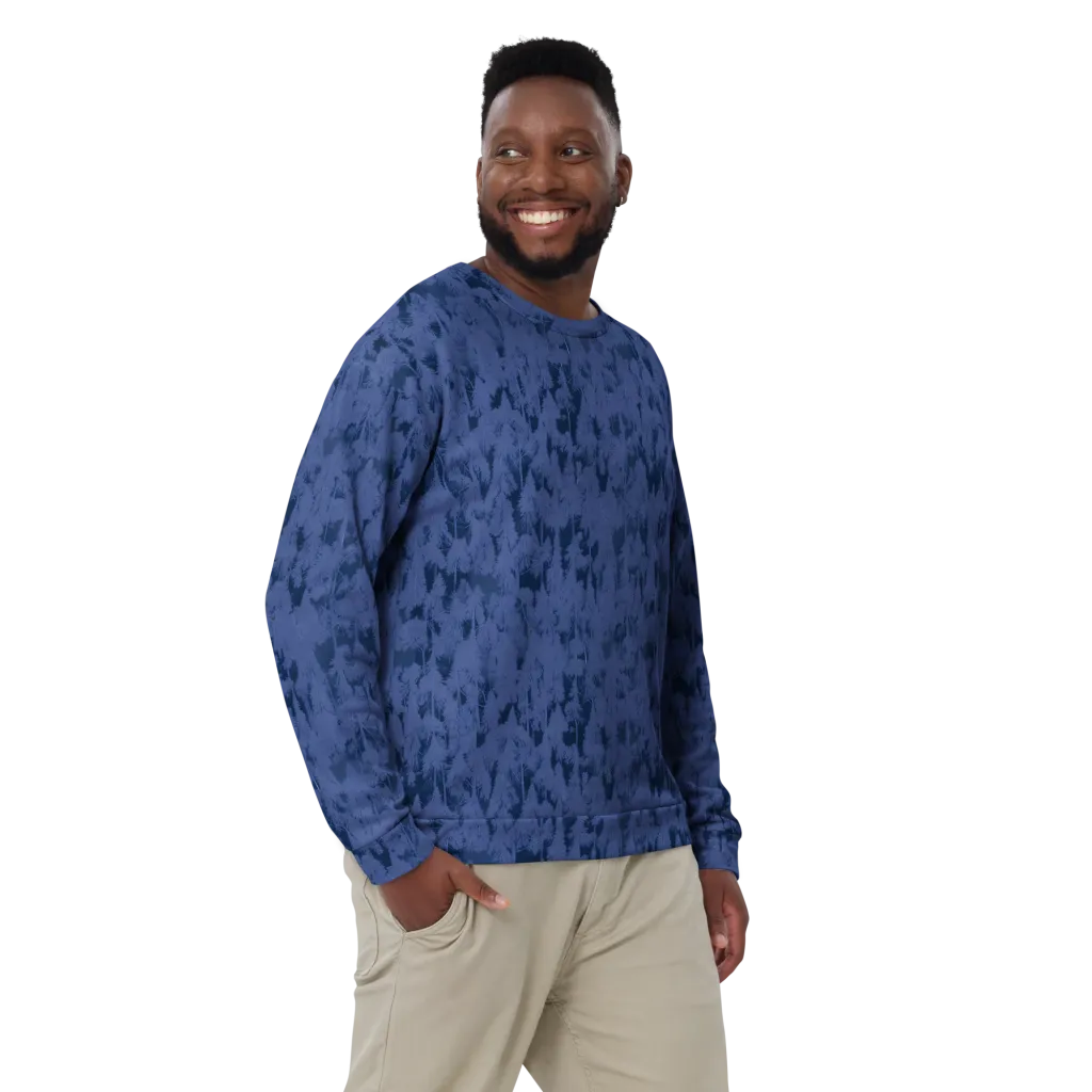 Midnight Fir on Sweatshirt — Front