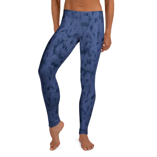 Midnight Fir on a Leggings