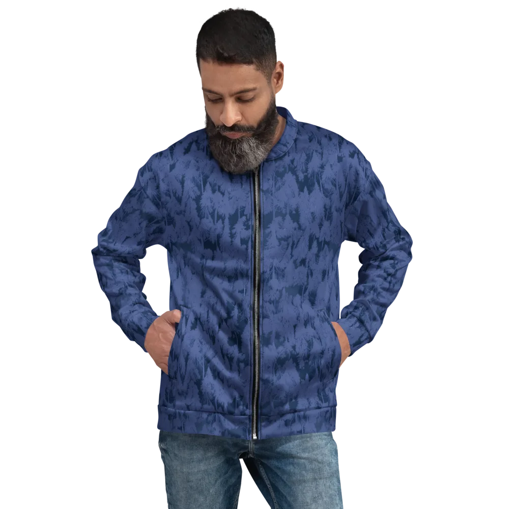 Midnight Fir on Bomber Jacket — Front