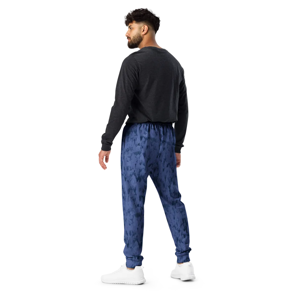 Midnight Fir on Men's Joggers — Back