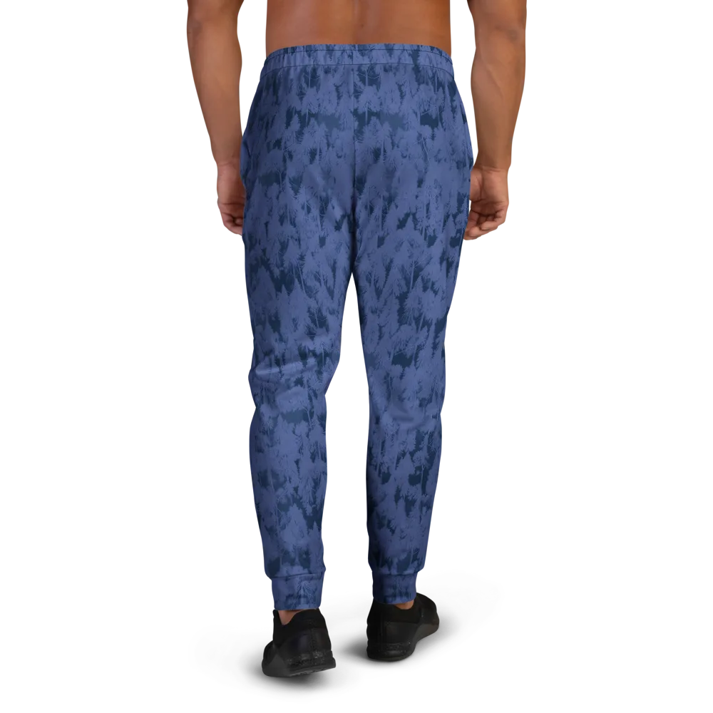 Midnight Fir on Men's Joggers — Back