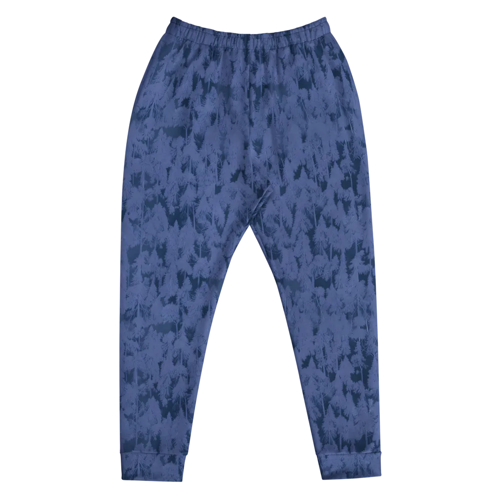 Midnight Fir on Men's Joggers — Front