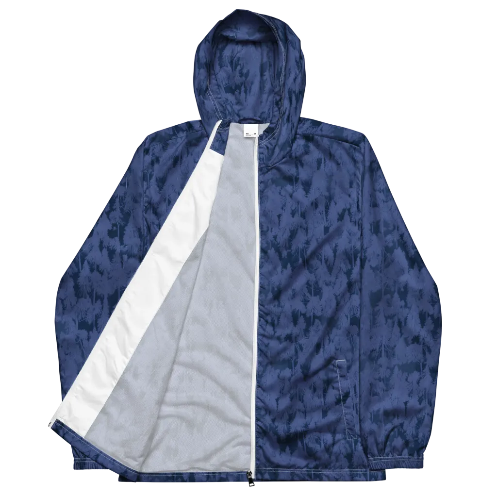 Midnight Fir on Men's Windbreaker — Front