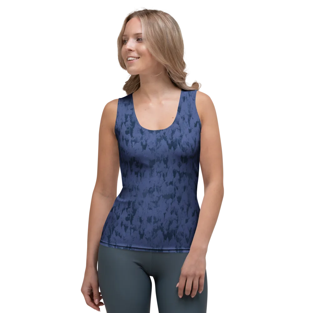 Midnight Fir on Women's Tank Top — Front