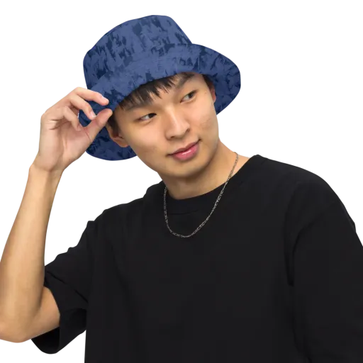Midnight Fir on a Reversible Bucket Hat