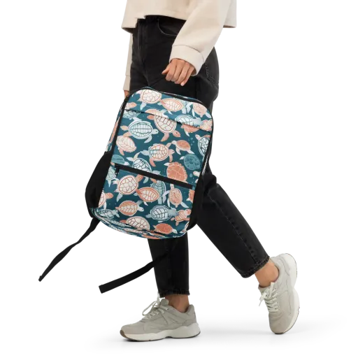 Shells At Sea on a Utility Backpack