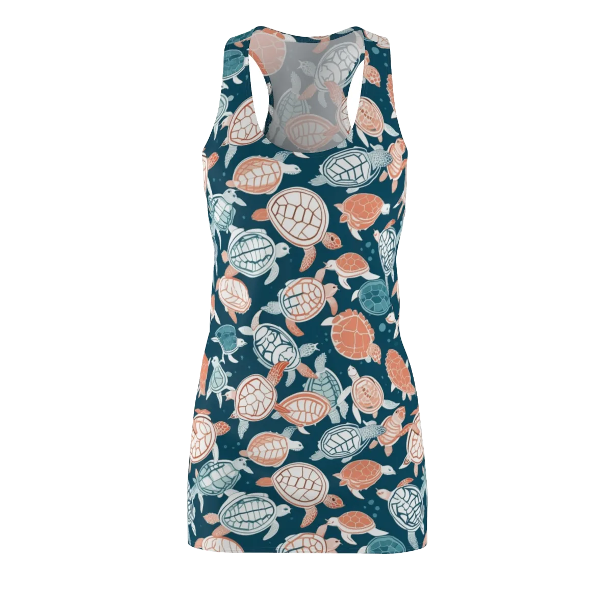 Shells At Sea on Racerback Dress — Front