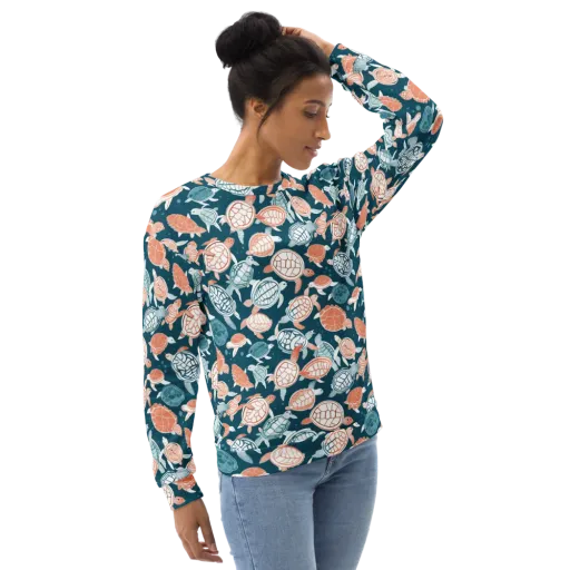 Shells At Sea on a Sweatshirt
