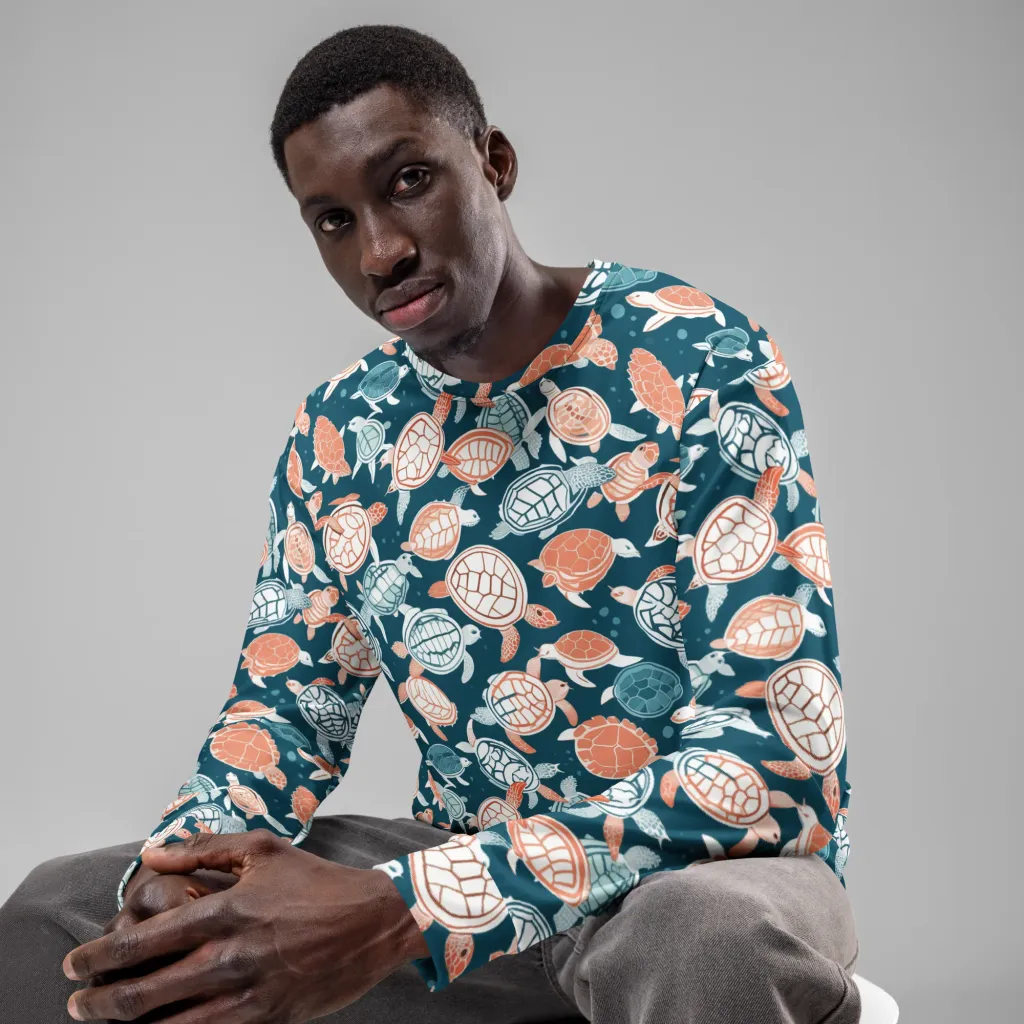 Shells At Sea on Sweatshirt — Front