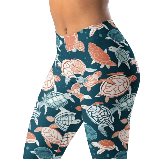 Shells At Sea on a Leggings