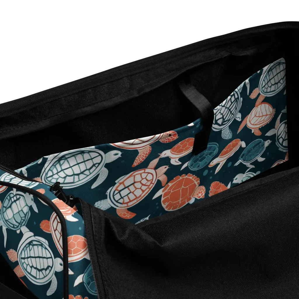 Shells At Sea on Duffle Bag — Product details