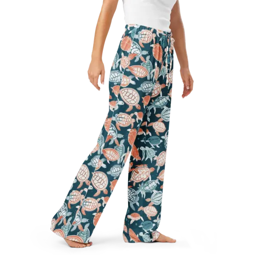 Shells At Sea on a Women's Pajama Pants