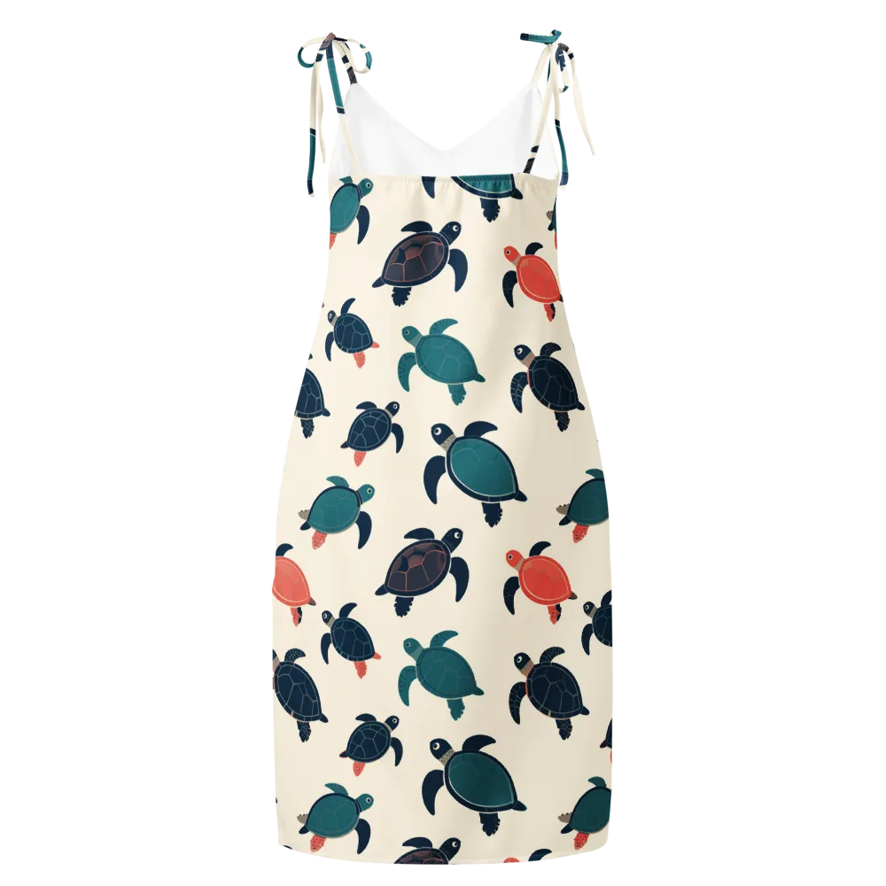 Afloat Assembly on Slip Dress — Back