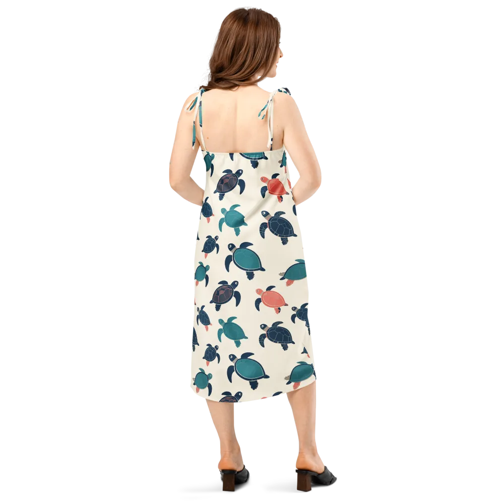 Afloat Assembly on Slip Dress — Back