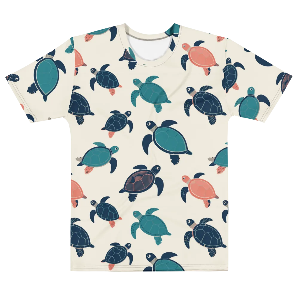 Afloat Assembly on Men's Cotton Crew Neck T-Shirt — Front