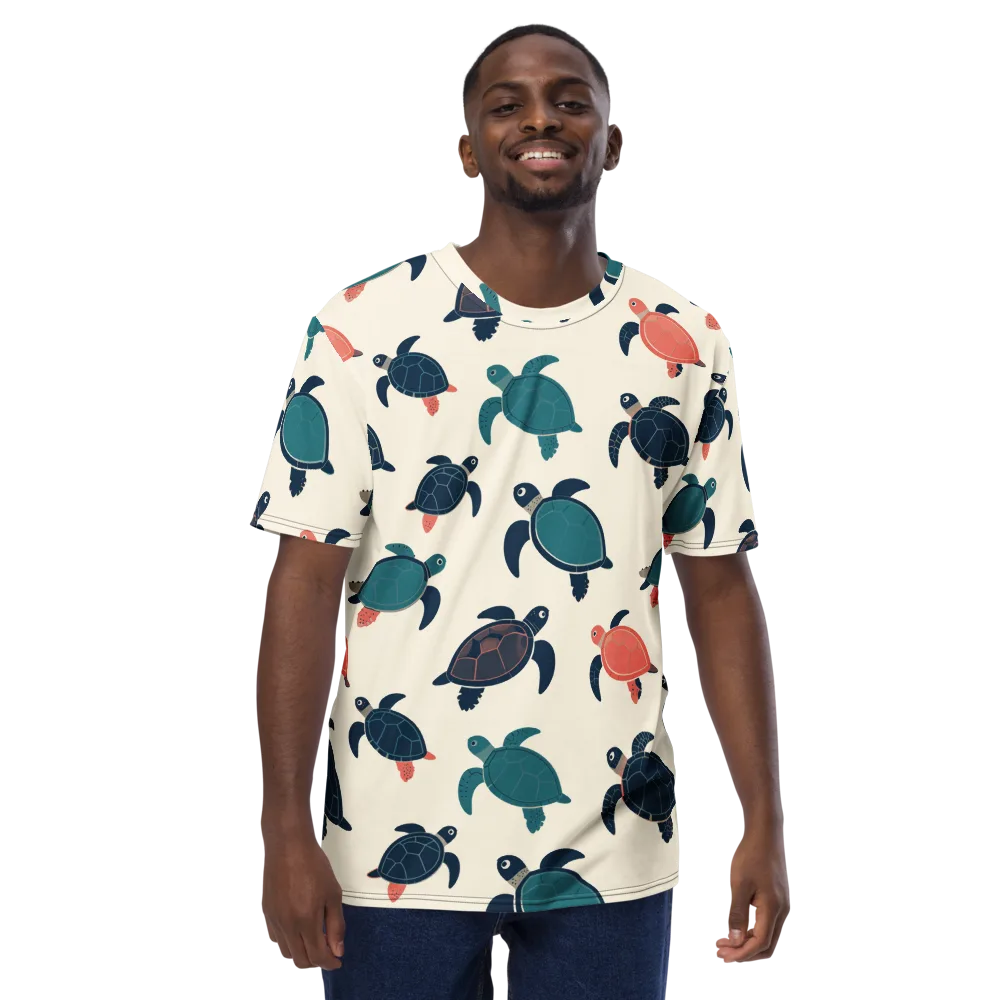 Afloat Assembly on Men's Crew Neck T-Shirt — Front