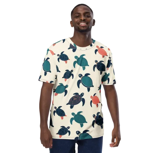 Afloat Assembly on a Men's Crew Neck T-Shirt