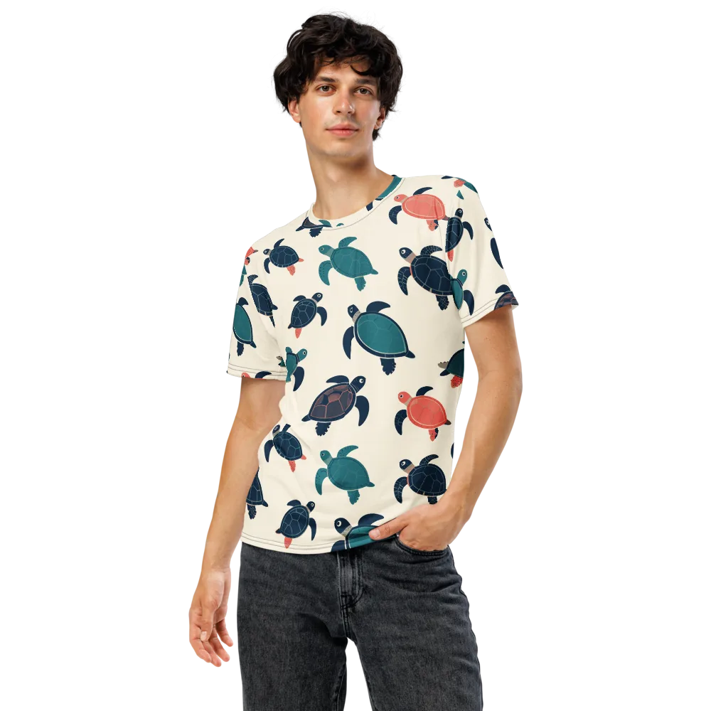 Afloat Assembly on Men's Crew Neck T-Shirt — Front
