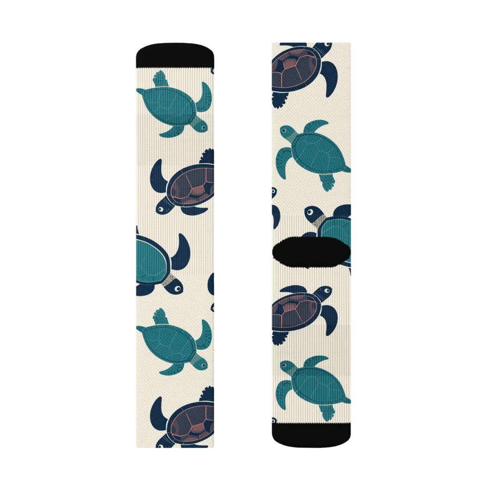 Afloat Assembly on Socks — Right Sock