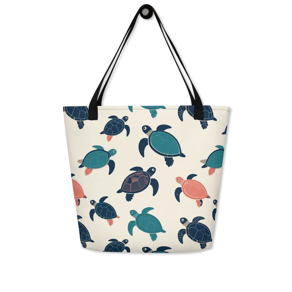 Afloat Assembly on Large Tote Bag W/ Pocket — Front