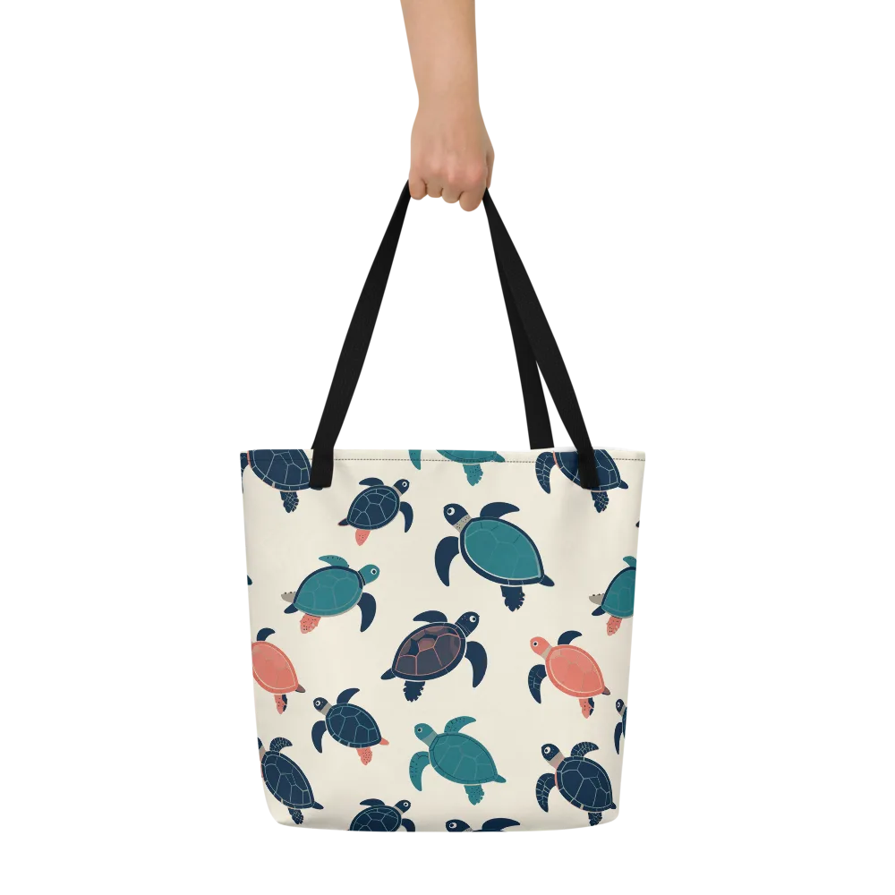 Afloat Assembly on Large Tote Bag W/ Pocket — Front