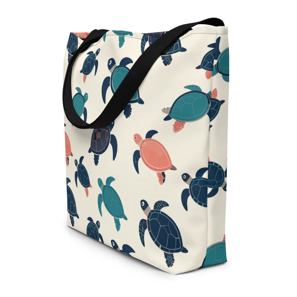 Afloat Assembly on Large Tote Bag W/ Pocket — Front