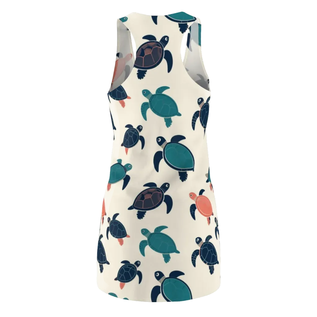 Afloat Assembly on Racerback Dress — Back