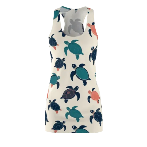 Afloat Assembly on a Racerback Dress