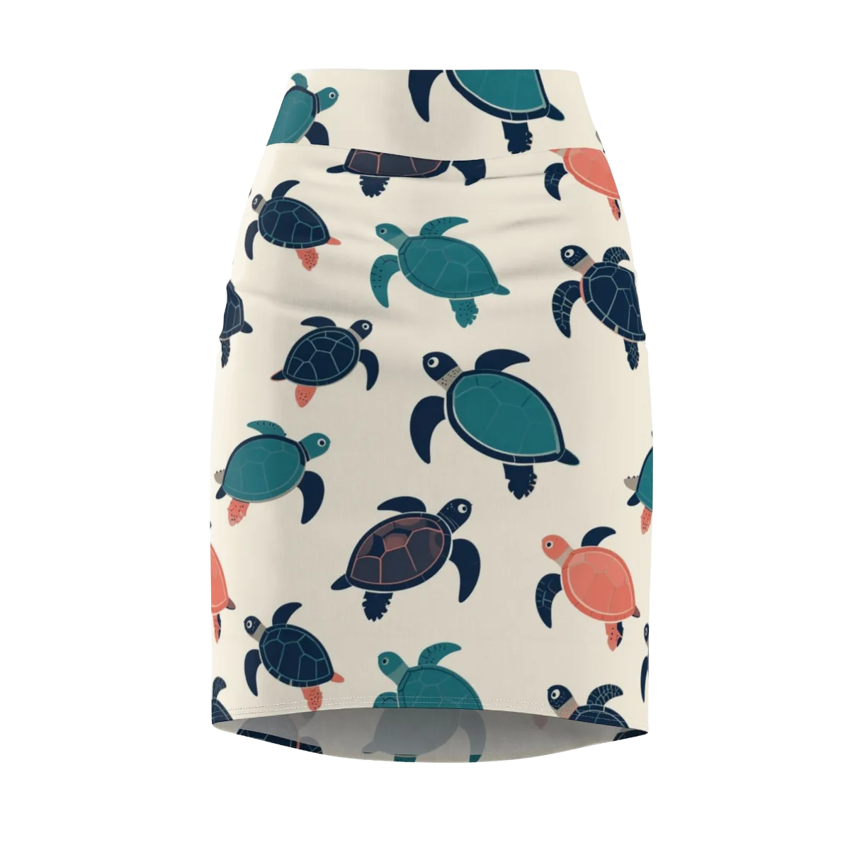 Afloat Assembly on Pencil Skirt — Front