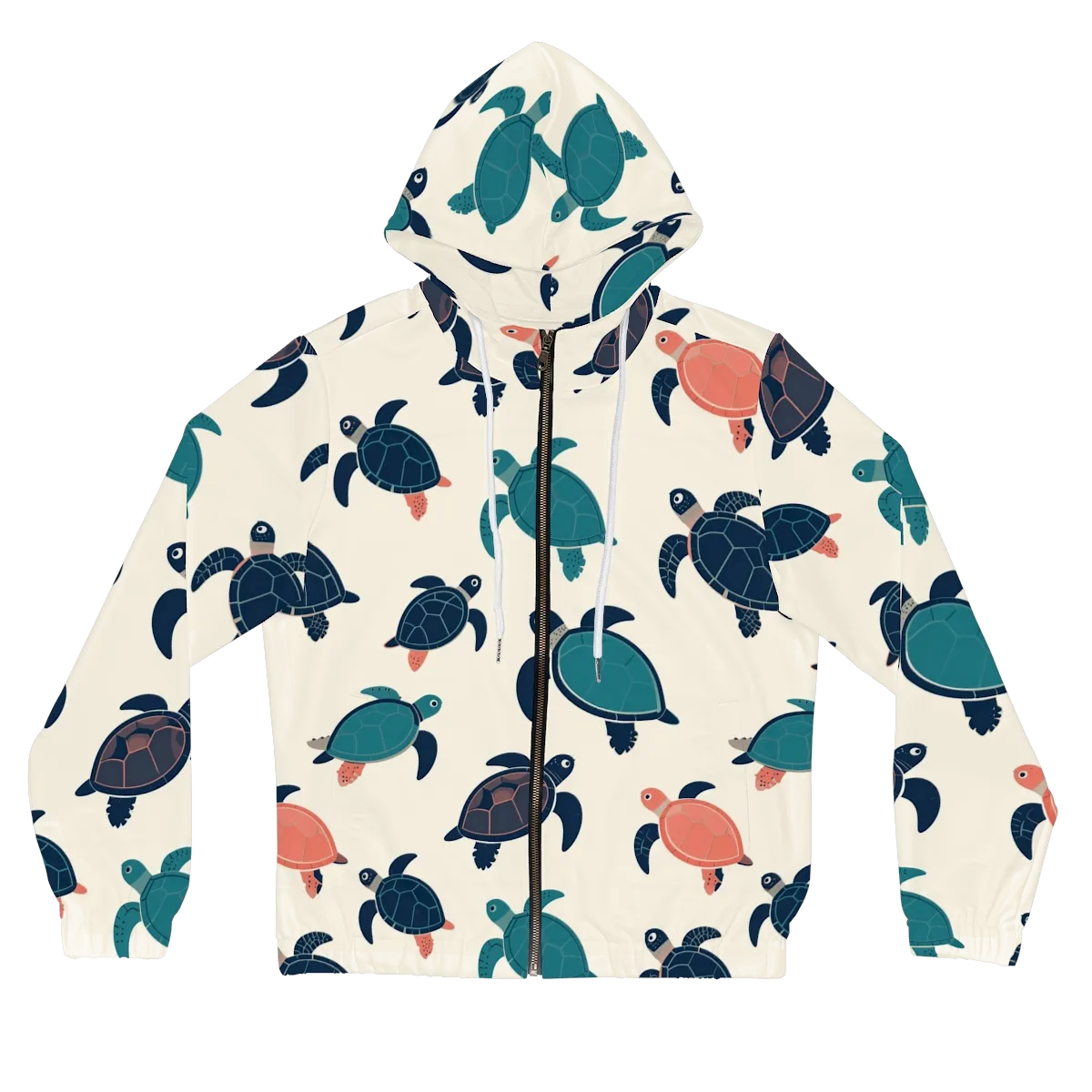 Afloat Assembly on Women's Full-Zip Hoodie — Front