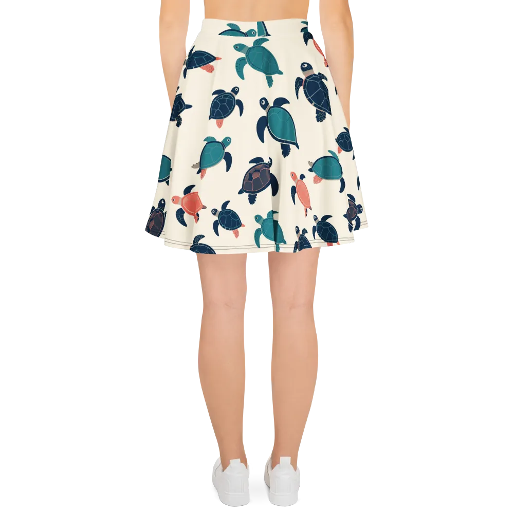 Afloat Assembly on Skater Skirt — Back