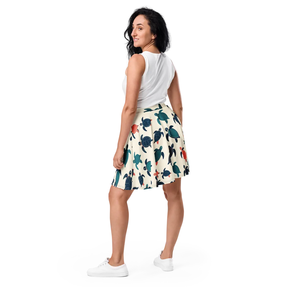 Afloat Assembly on Skater Skirt — Back