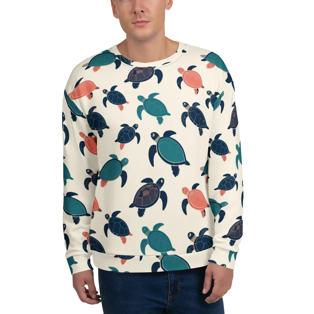 Afloat Assembly on Sweatshirt — Front