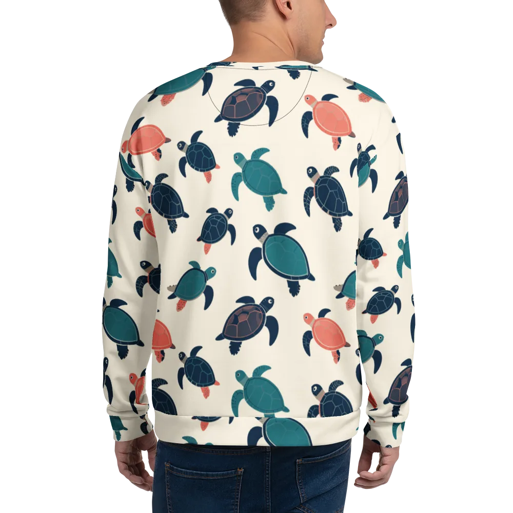 Afloat Assembly on Sweatshirt — Back