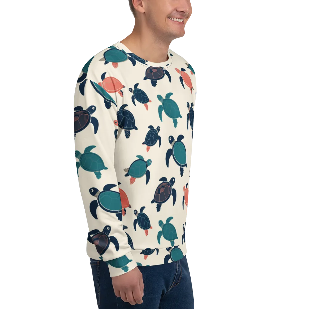 Afloat Assembly on Sweatshirt — Right Front