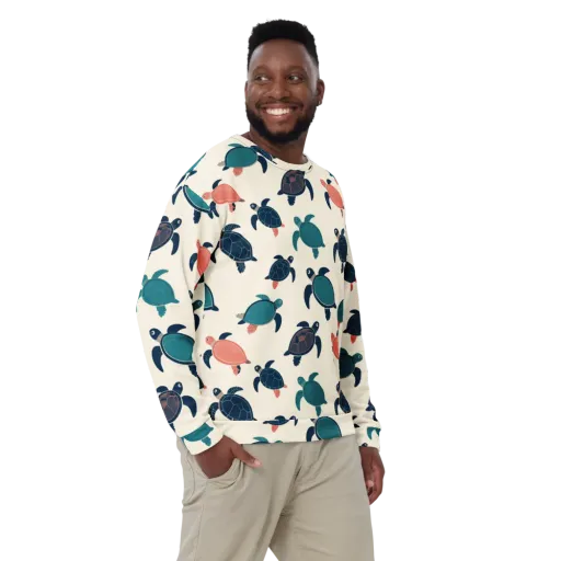 Afloat Assembly on a Sweatshirt