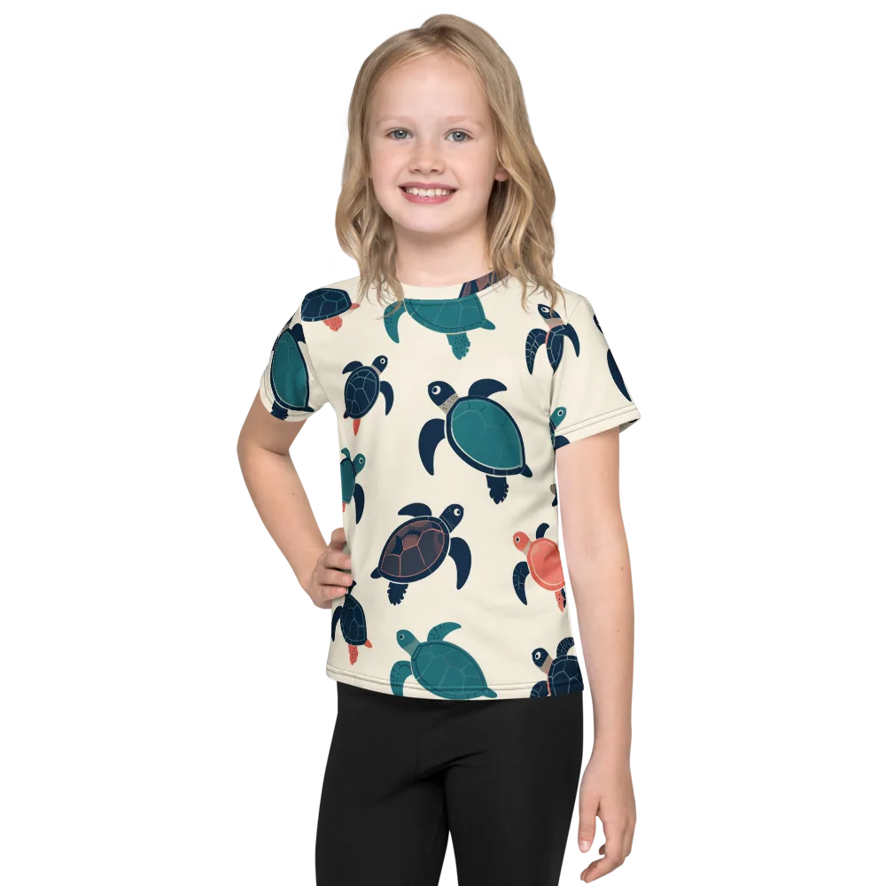 Afloat Assembly on Kids Crew Neck T-Shirt — Front