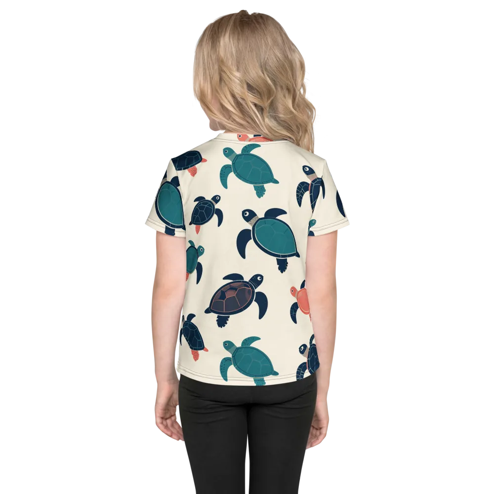 Afloat Assembly on Kids Crew Neck T-Shirt — Back