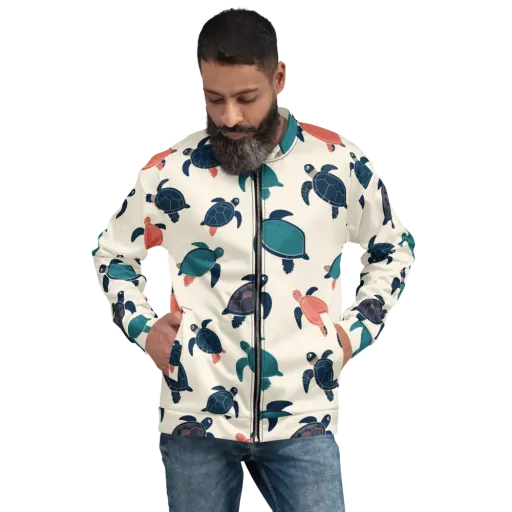 Afloat Assembly on a Bomber Jacket