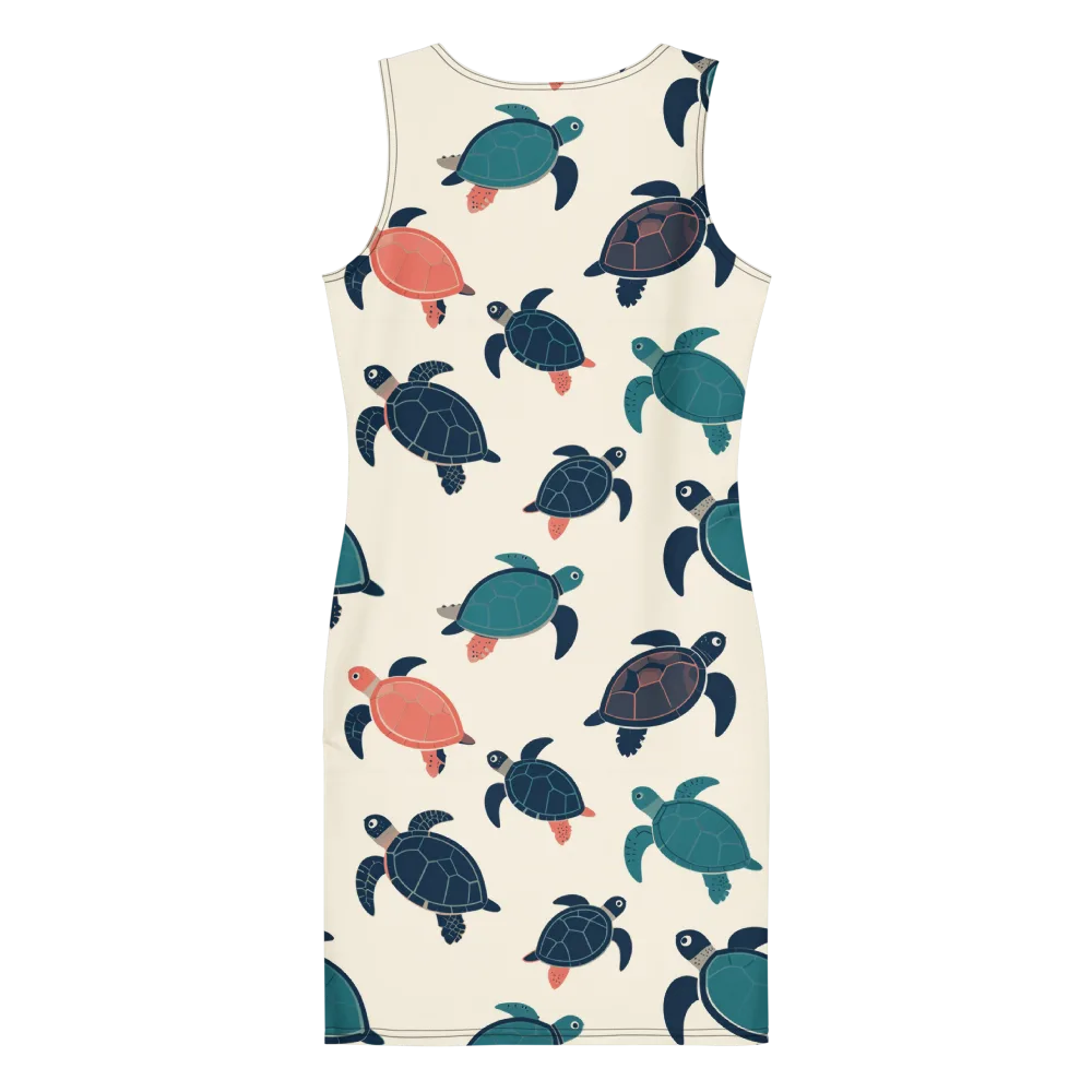Afloat Assembly on Bodycon Dress — Back