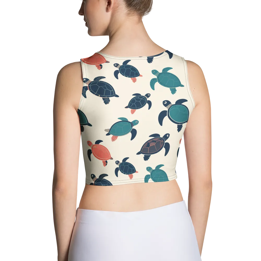 Afloat Assembly on Crop Top — Back