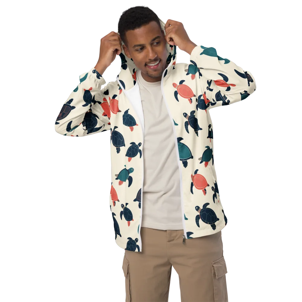 Afloat Assembly on Men's Windbreaker — Front